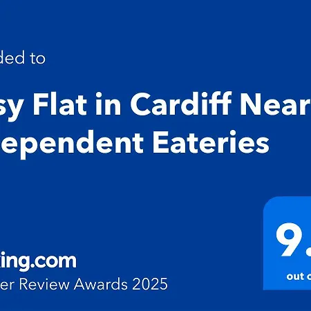 Appartement Cosy Flat In Cardiff Near Independent Eateries Extérieur photo